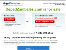 Tablet Screenshot of depedzambales.com